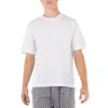 Michael Kors Mens Gingham Short Sleeve Button-down Shirt In White
