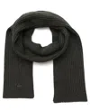 Michael Kors Men's Wide Center Rib Scarf In Gray