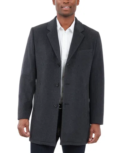 Michael Kors Men's Wool-blend Car Coat In Charcoal