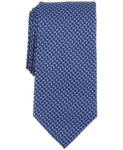 Michael Kors Men's Woven Neat Tie In Navy