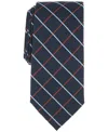 Michael Kors Men's Xander Grid Tie In Dark Navy