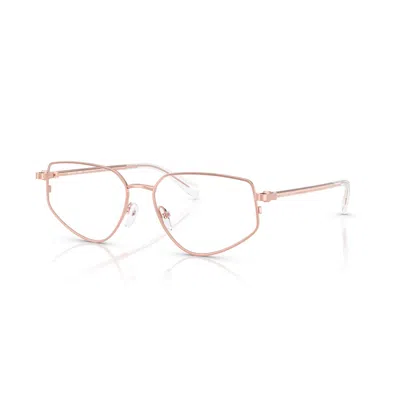 Michael Kors Mendoza Demo Irregular Ladies Eyeglasses Mk3088 1108 56 In Pink
