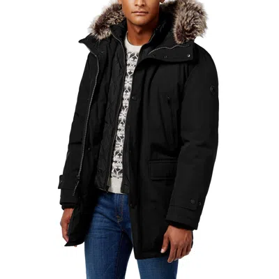 MICHAEL KORS MENS 2-IN-1 POLYESTER PARKA COAT