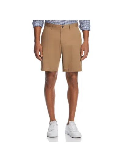 Michael Kors Rear Patched Plain Shorts In Brown
