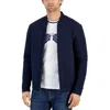 Michael Kors Mens Faux Fur Lined Polyester Bomber Jacket In Multi