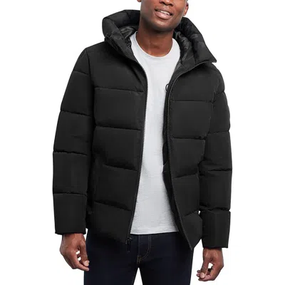 Michael Kors Mens Insulated Polyester Puffer Jacket In Black