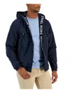 Michael Kors Zip-up Hooded Windbreaker In Multi