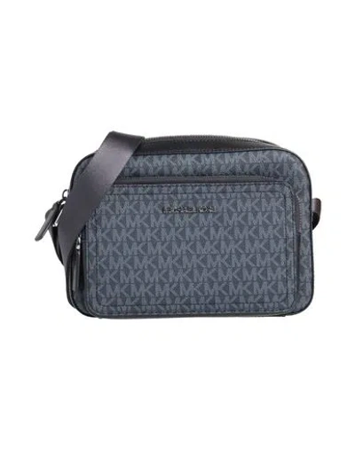 Michael Kors Mens Man Cross-body Bag Navy Size - Textile Fibers