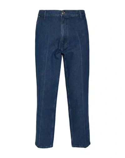 Michael Kors Mens Man Jeans Blue Size 36 Cotton, Elastane