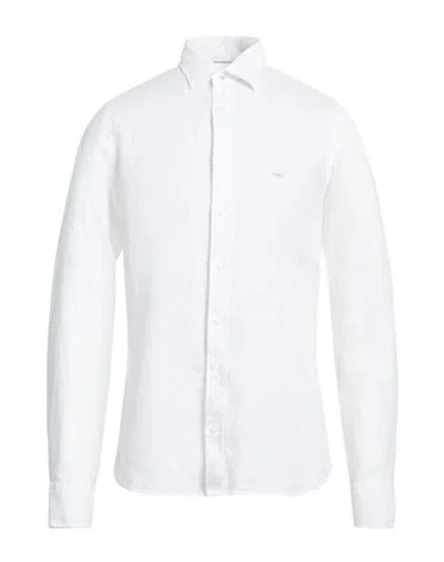 Michael Kors Mens Man Shirt White Size 15 ¾ Linen