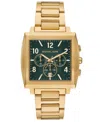 Michael Kors Oversized Rhys Gold-tone Watch In Gold