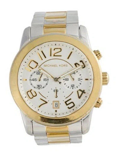 Pre-owned Michael Kors Mercer Watch, 42mm In Multi