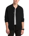 Michael Kors Merino Wool Cardigan In Black