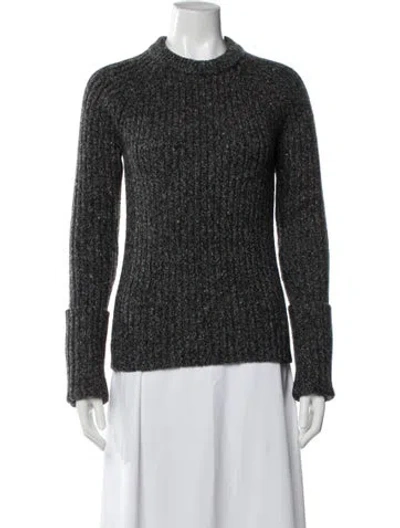 Pre-owned Michael Kors Merino Wool Turtleneck Sweater In Black