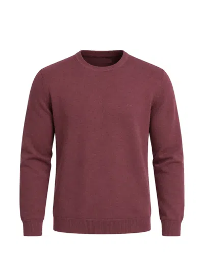 Michael Kors Merino Wool-embroidered Sweatshirt In Red