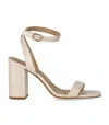 Michael Kors Merriam Cream Heeled Sandal