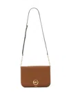 Michael Kors Michael  Delancey Medium Messenger Bag In Brown