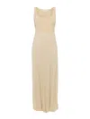 Michael Kors Eco Scoop Tank Maxi Drs Clothing In Gold