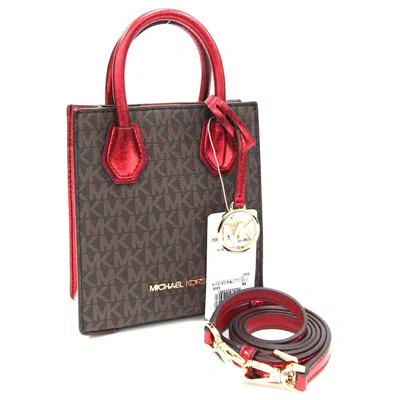 Pre-owned Michael Kors Metallic Color Pvc Leather Handbag () In Multi