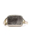 MICHAEL KORS METALLIC-FINISH SHOULDER BAG