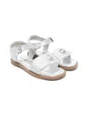 Michael Kors Metallic Sandals In Gray