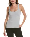 Michael Kors Metallic Tank In Gray