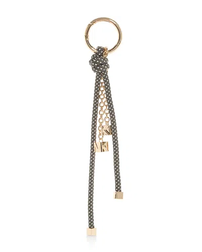 Michael Kors Michael By  Novelty Speckled Cord Bag Charm In Green
