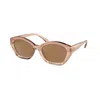 Michael Kors Womens Mk2210u Asheville Rectangle-frame Injected Sunglasses