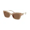 Michael Kors Woman Sunglass Mk2182u Empire Square In Brown