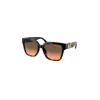 Michael Kors Karlie Mk 2170u 390818 54mm Womens Square Sunglasses In Black