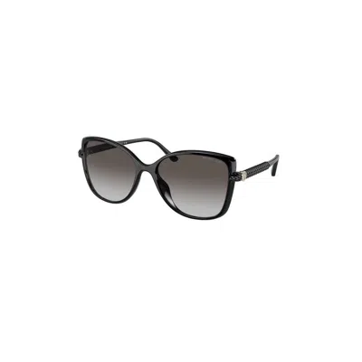 Michael Kors Gucci Original Gg Fabric Jordaan Loafers In Black