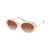 Michael Kors Woman Sunglass Mk2245u Rockaway In Brown