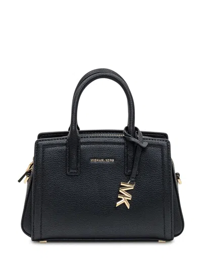 Michael Kors Small Black Leather Hand Bag