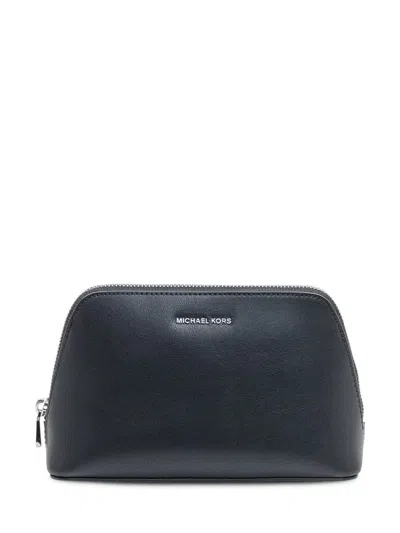 Michael Kors Travel Pouch Black In Green