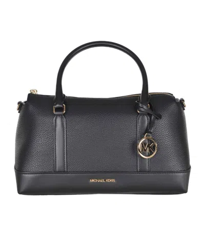 Michael Kors Michael  Andie Medium Satchel Bag In Black