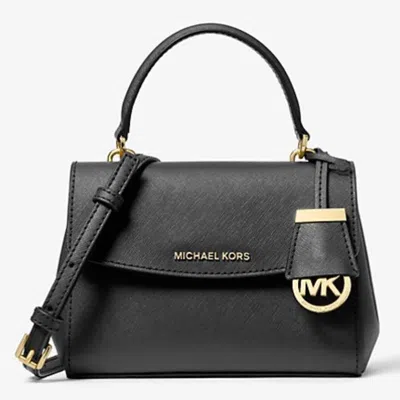 Michael Kors Michael  Ava Extra-small Crossbody Bag In Black