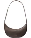 Michael Kors Michael  Avra Medium Convertible Sling Crossbody In Chocolate