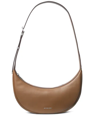 Michael Kors Michael  Avra Medium Convertible Sling Crossbody In Driftwood