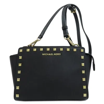 Pre-owned Michael Kors Michael  Black Pvc Shoulder Bag ()