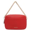Michael Kors Michael  Bryant Convertible Shoulder Bag In Red