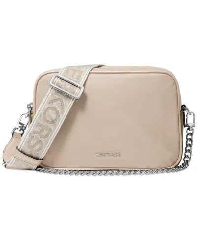 Michael Kors Michael  Bryant Medium Double Zip Chain Camera Nylon Crossbody