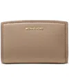 Michael Kors Michael  Bryant Medium Leather Zip Around Wallet In Brown