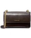 Michael Kors Claire Shoulder Bag In Chocolate