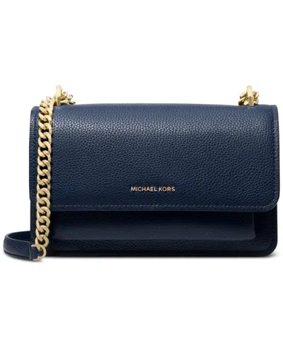 Michael Kors Michael  Claire Large Shoulder In Navy