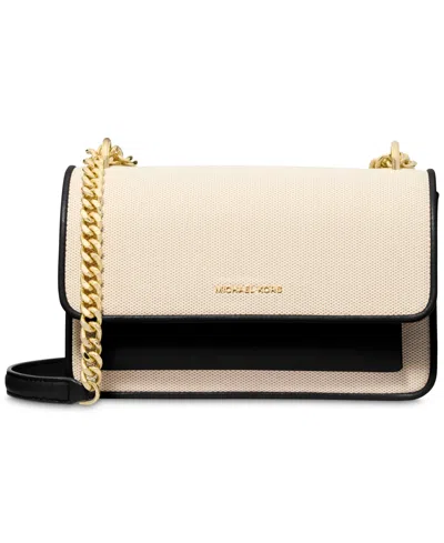 Michael Kors Michael  Claire Small Shoulder Bag In Black