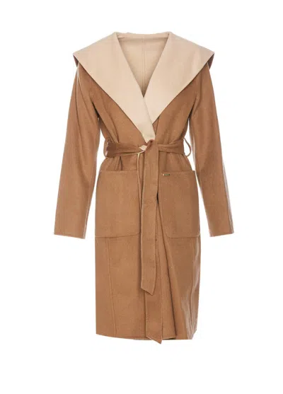 Michael Kors Michael  Coats In Brown