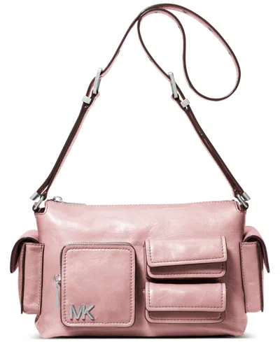 Michael Kors Michael  Dakota Medium Pocket Leather Shoulder Bag