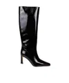 Michael Kors Patent Leather Boot In Black
