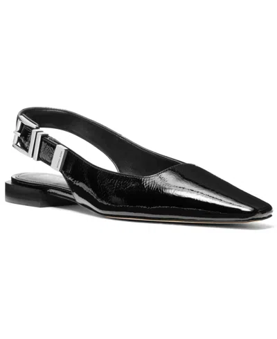 Michael Kors Michael  Darrington Slingback Flats In Black