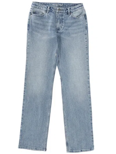 Michael Kors Michael  Denim Cotton-blend Jeans In Blue